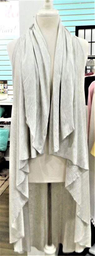 convertible shawl vest